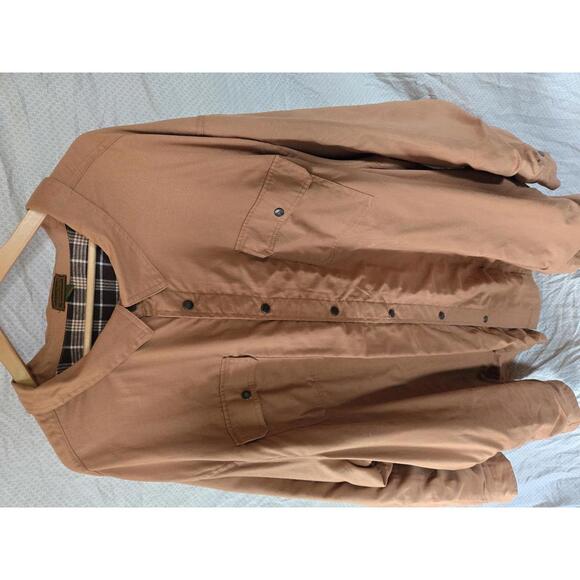 Boulder Creek Men's Casual Shirt 6XL Big Brown Button-Up - Picture 1 of 5